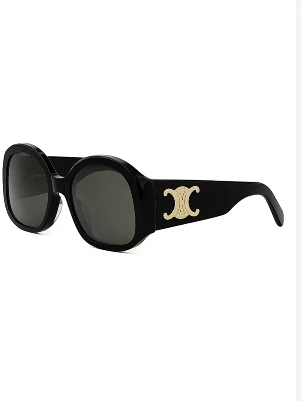 CL40305U 01A OVERSIZED BLACK WOMEN SUNGLASSES CELINE CL4